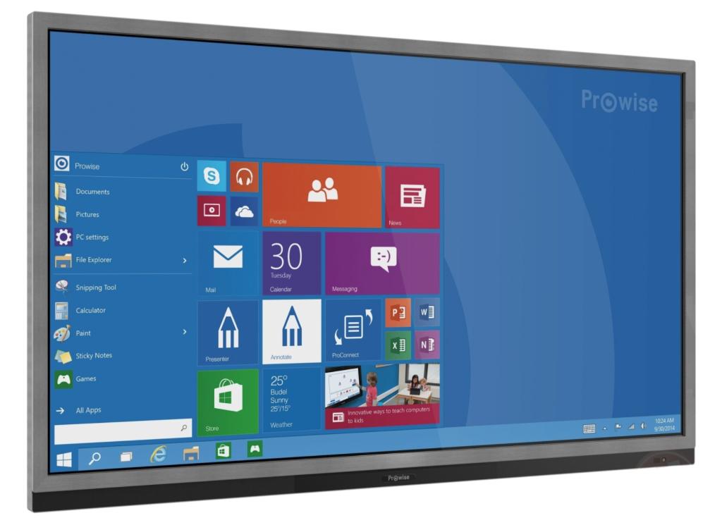 2x Prowise 75" UHD touchscreen (PWT75), zonder ophangsysteem, Diversen, Ophalen, Gebruikt, Digiboard