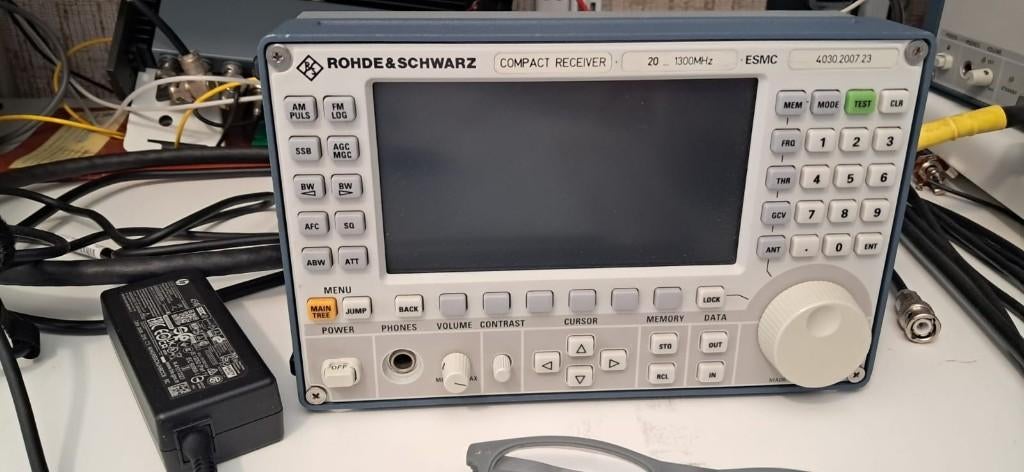 Rohde & Schwarz ESMC Receiver (zoek manual), Ophalen of Verzenden, Gebruikt, Ontvanger