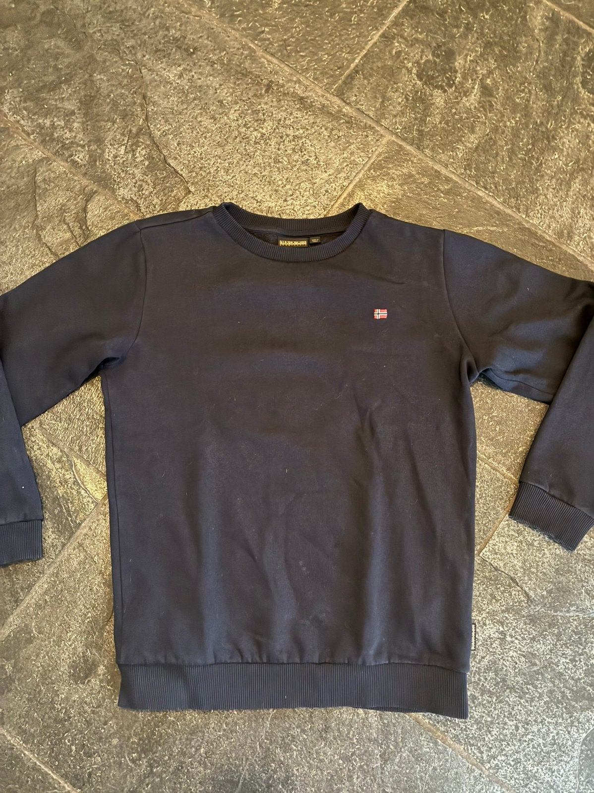 Napapijri sweater maat 164, Kinderen en Baby's, Kinderkleding | Maat 164, Ophalen of Verzenden, Zo goed als nieuw, Jongen, Trui of Vest