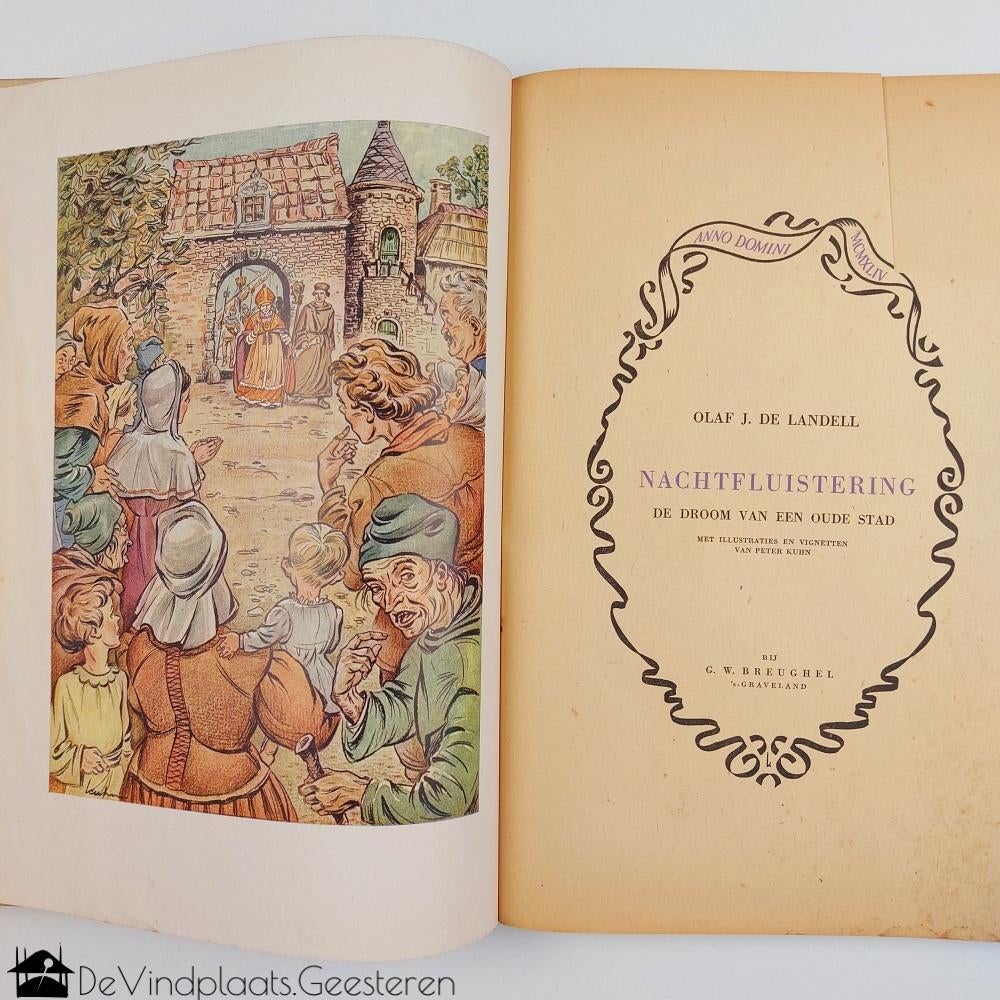 Nachtfluistering - de droom van een oude stad., Boeken, Prentenboeken en Plaatjesalbums, Ophalen of Verzenden, Zo goed als nieuw