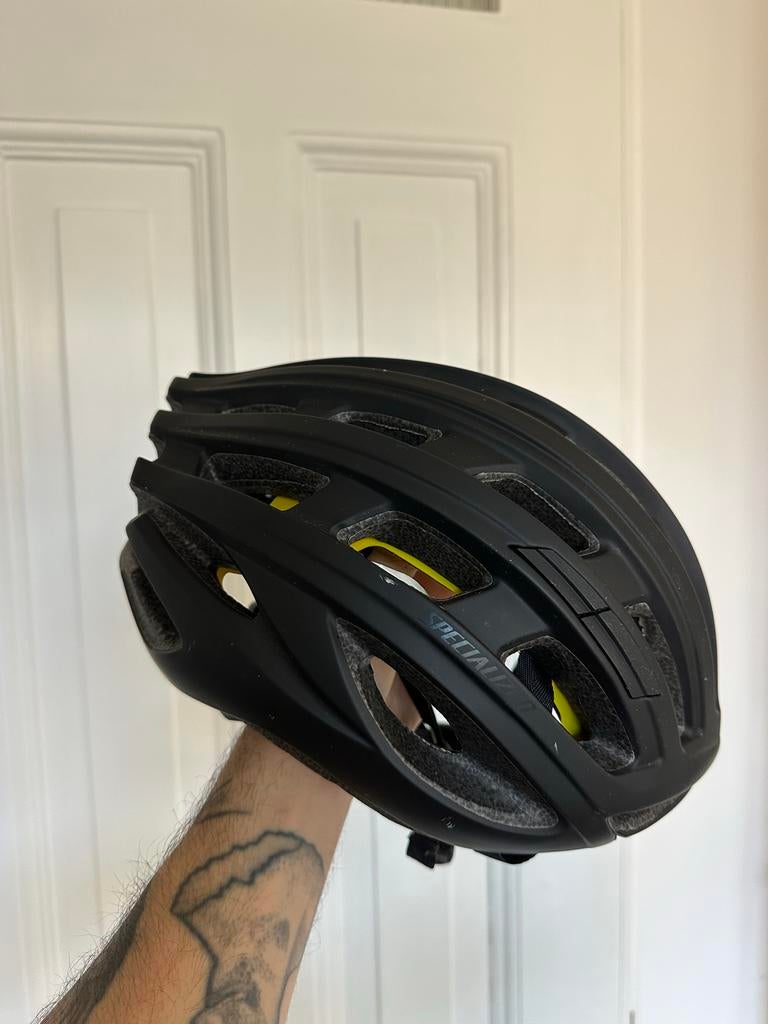Specialized Fietshelm met MIPS en HairPort - Maat M, Fietsen en Brommers, Ophalen, Gebruikt, M, Heer of Dame