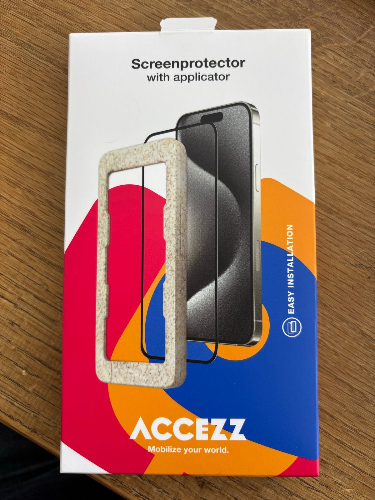 Accezz Screenprotector met applicator, Ophalen, Nieuw, Bescherming, Apple