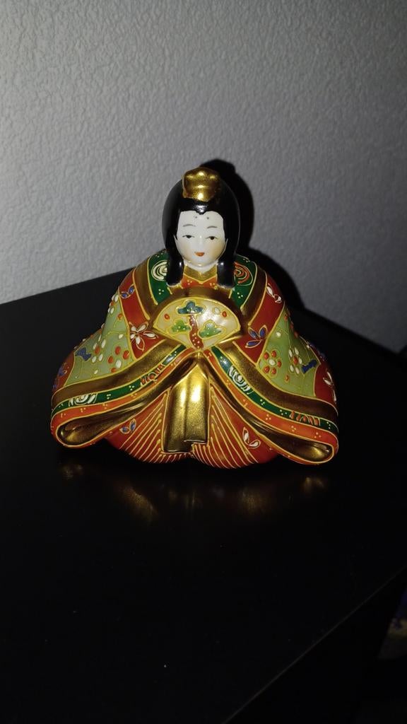 Kyutani kutani Japanse porseleinen pop, Antiek en Kunst, Antiek | Porselein, Ophalen of Verzenden