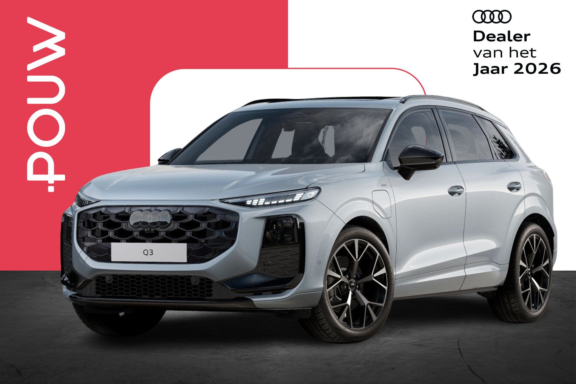 Audi Q3 1.5 e-hybrid 272pk S Edition | Tech Plus | Panoramad, Auto's, 12 maanden, 1800 kg, 1498 cc, 4 cilinders