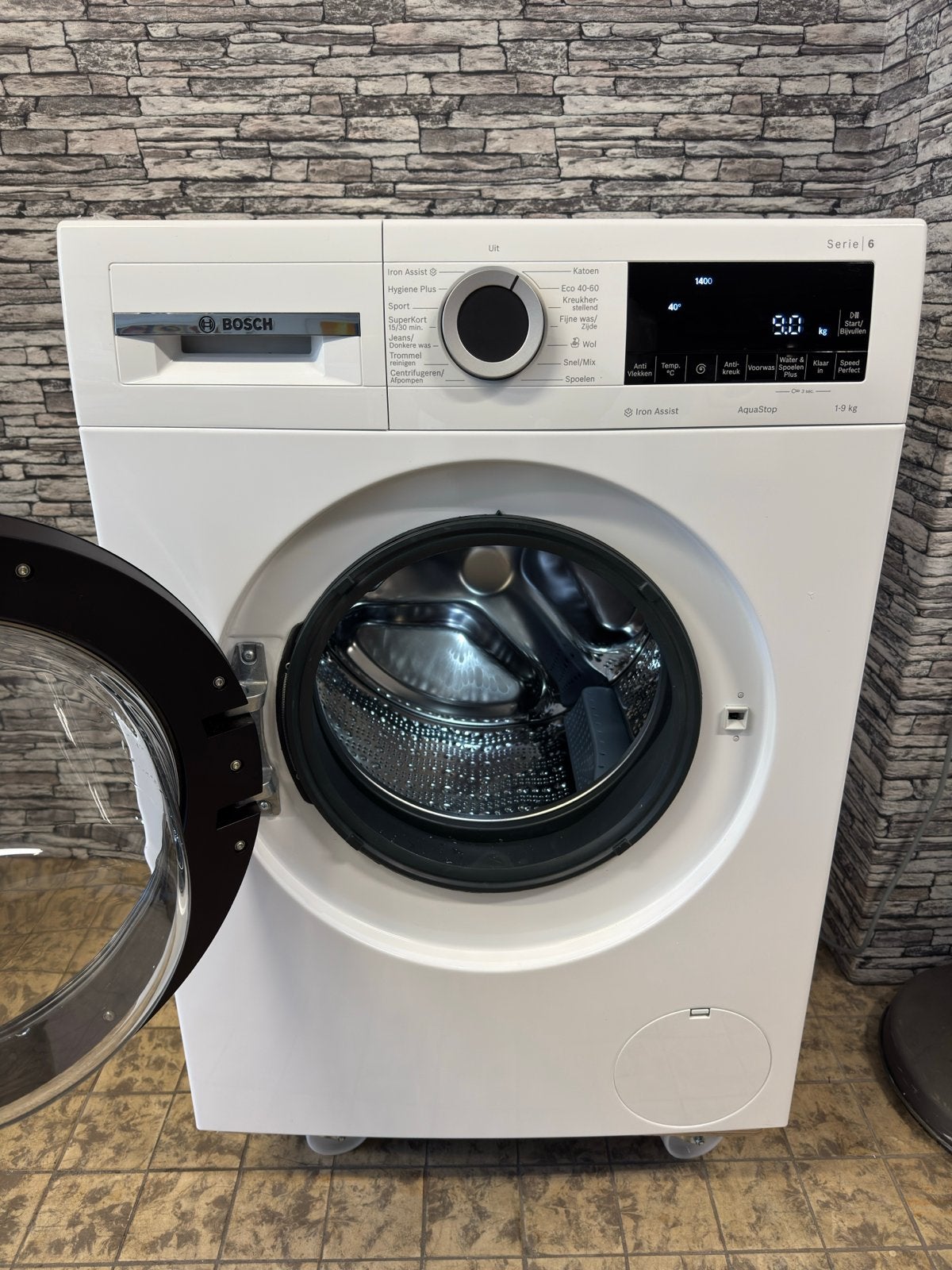 Bosch Wasmachine Serie 6 9kg - Zo goed als nieuw (2023)