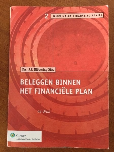Beleggen binnen het financiële plan - Drs. J.P. Nibbering, Verzenden, Gelezen, Geld en Beleggen