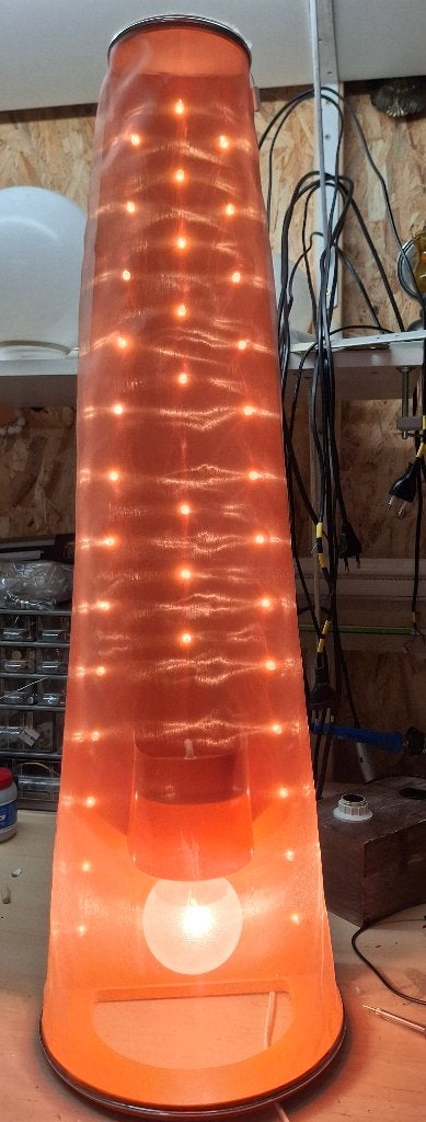 Steinhauer lamp met Sfeervolle Verlichting, Gebruikt, Modern, Sfeervol, Metaal, 150 tot 200 cm