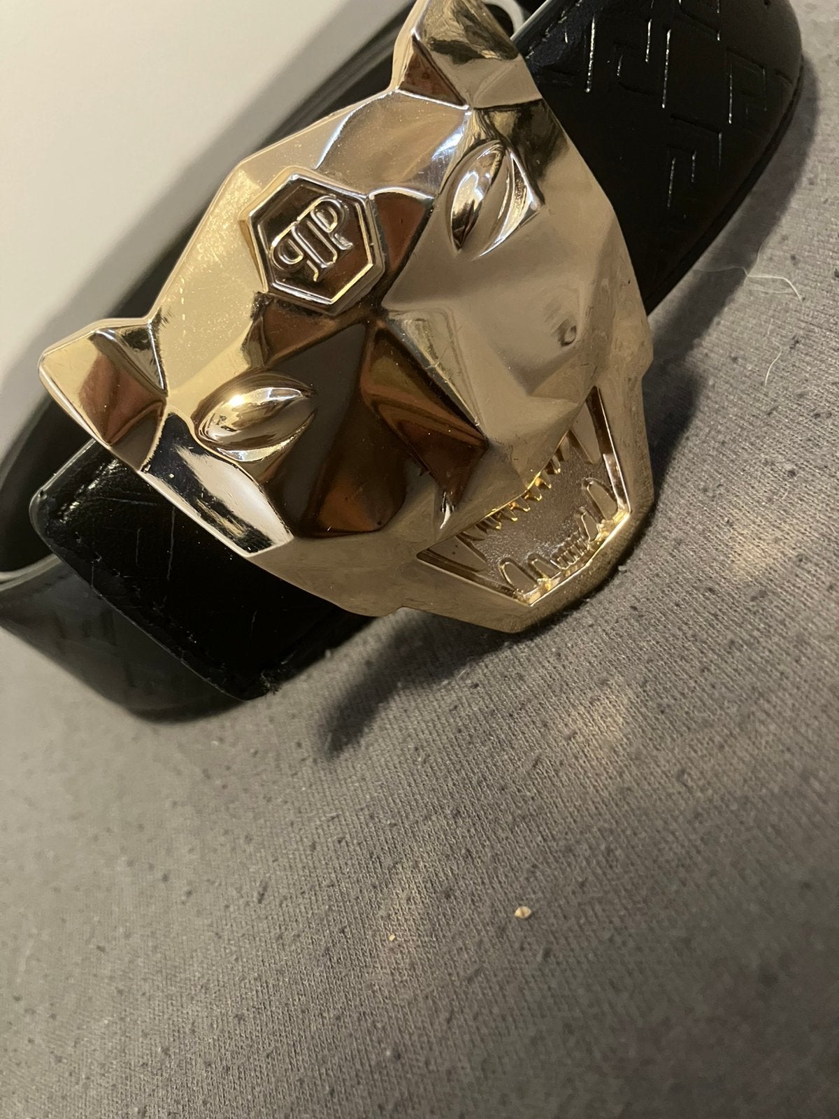 Phillip plein riem, Ophalen, Zwart, Zo goed als nieuw, Dame
