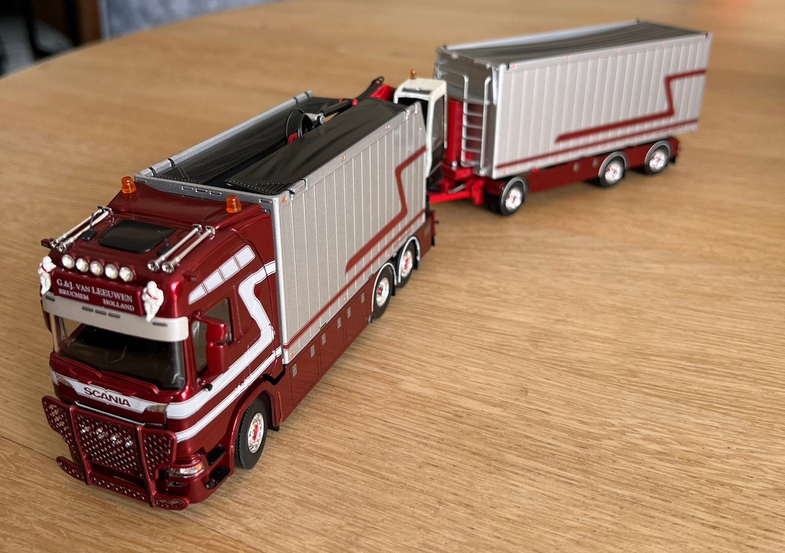 G&J van Leeuwen, Hobby en Vrije tijd, Modelauto's | 1:50, Ophalen of Verzenden, Zo goed als nieuw, Bus of Vrachtwagen