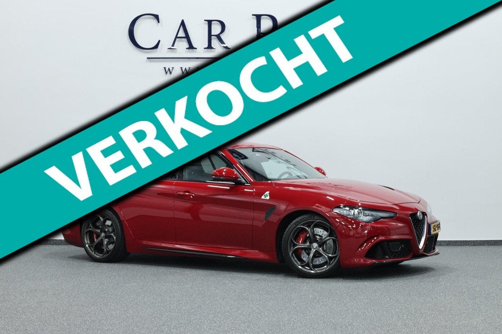 Alfa Romeo Giulia 2.9 V6 Quadrifoglio 570+PK Squadra CARBON/, Auto's, Alfa Romeo, Automaat, Achterwielaandrijving, Gebruikt, 1595 kg