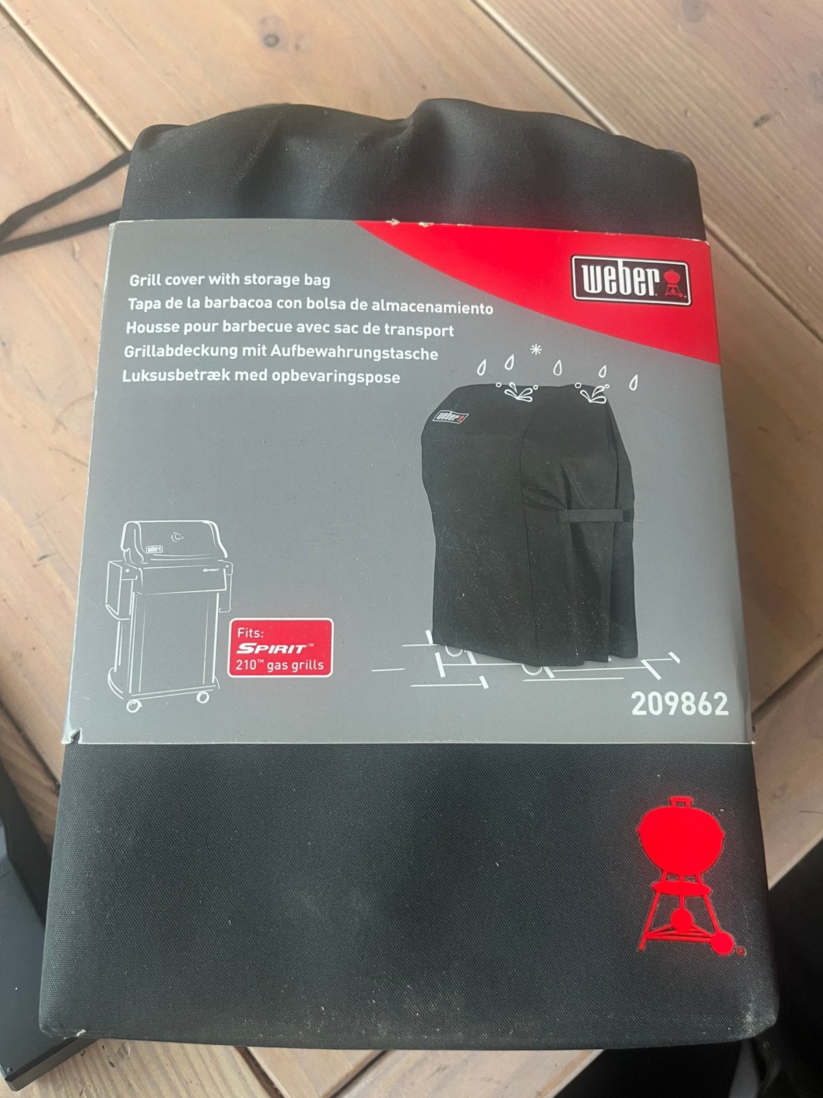 Nieuwe Weber bbq hoes., Tuin en Terras, Ophalen of Verzenden, Nieuw