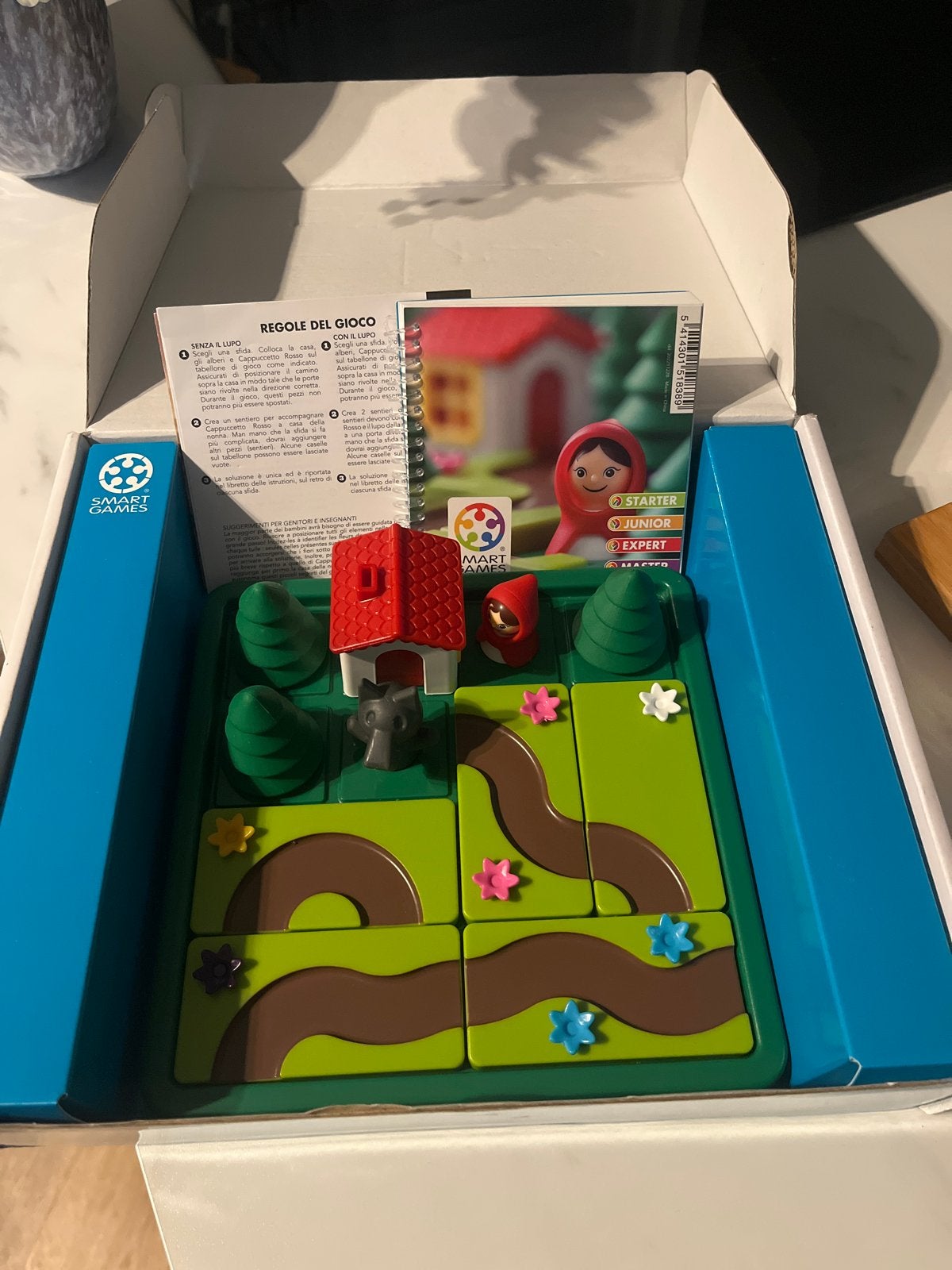 SmartGames Roodkapje Deluxe - Educatief Puzzelspel, Ophalen of Verzenden, 10 tot 50 stukjes, Zo goed als nieuw, 4 tot 6 jaar