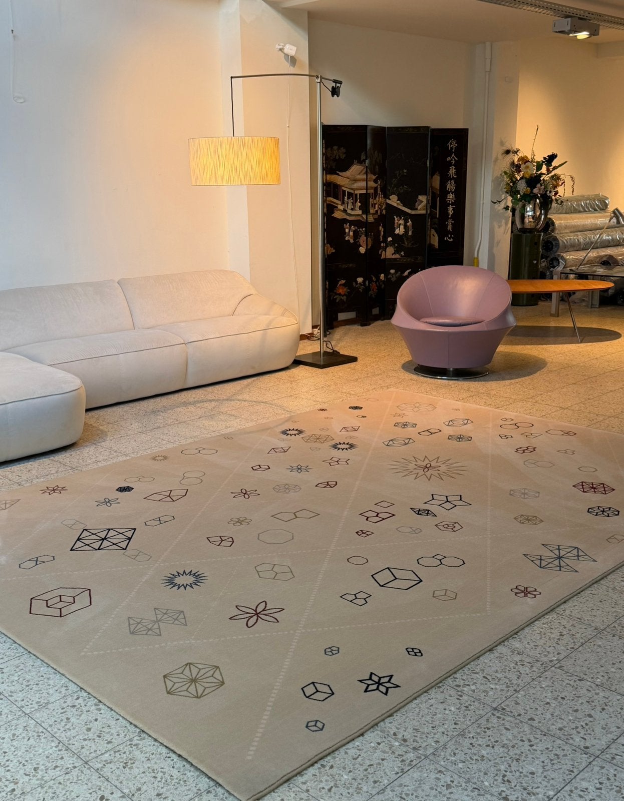 Leolux Adamas tapijt 240 x 340 NIEUW, Ophalen, Beige, Nieuw, 200 cm of meer