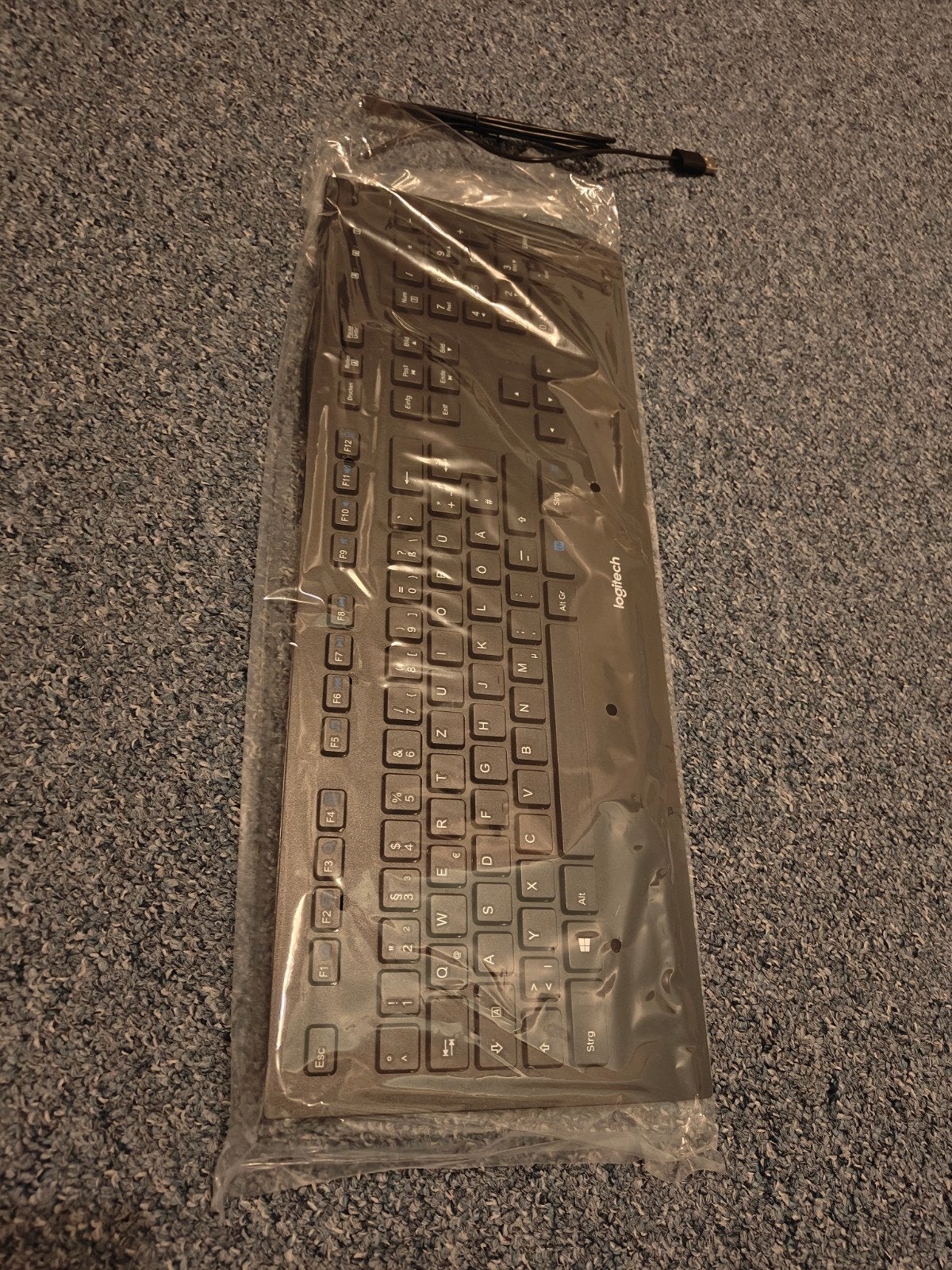 Logitech K280e PRO QWERTZ - Duits (Nieuw!), Computers en Software, Logitech, Nieuw, Ophalen of Verzenden, Numeriek gedeelte