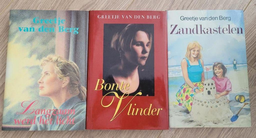 3 romans van Greetje van de Berg, Ophalen of Verzenden, Zo goed als nieuw
