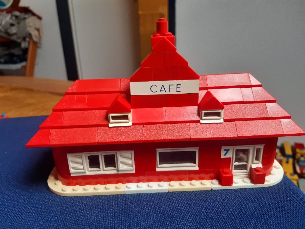Legoset.  Vintage cafe, Ophalen of Verzenden, Gebruikt