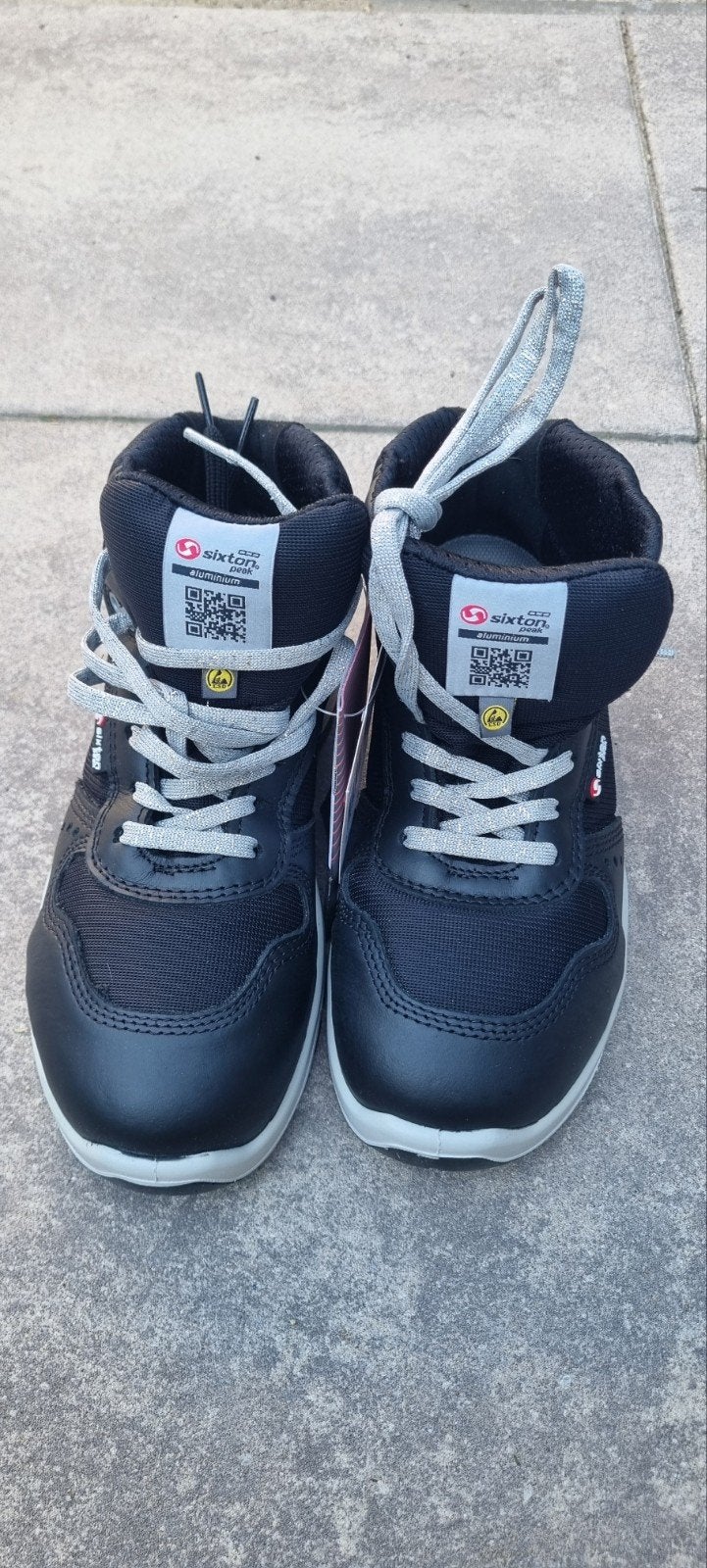 Sixton Peak Windex High S3 Werkschoenen Zwart/Wit Maat 36, Ophalen of Verzenden, Nieuw