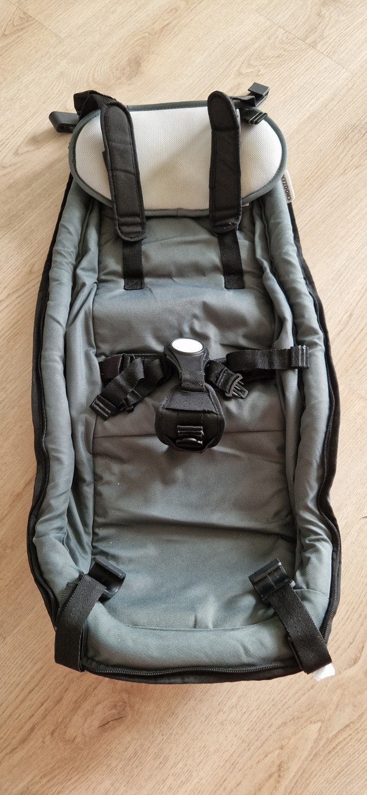 Croozer Babyseat Graphite Blue – voor Croozer fietskar, Fietsen en Brommers, Fietsaccessoires | Aanhangers en Karren, Ophalen