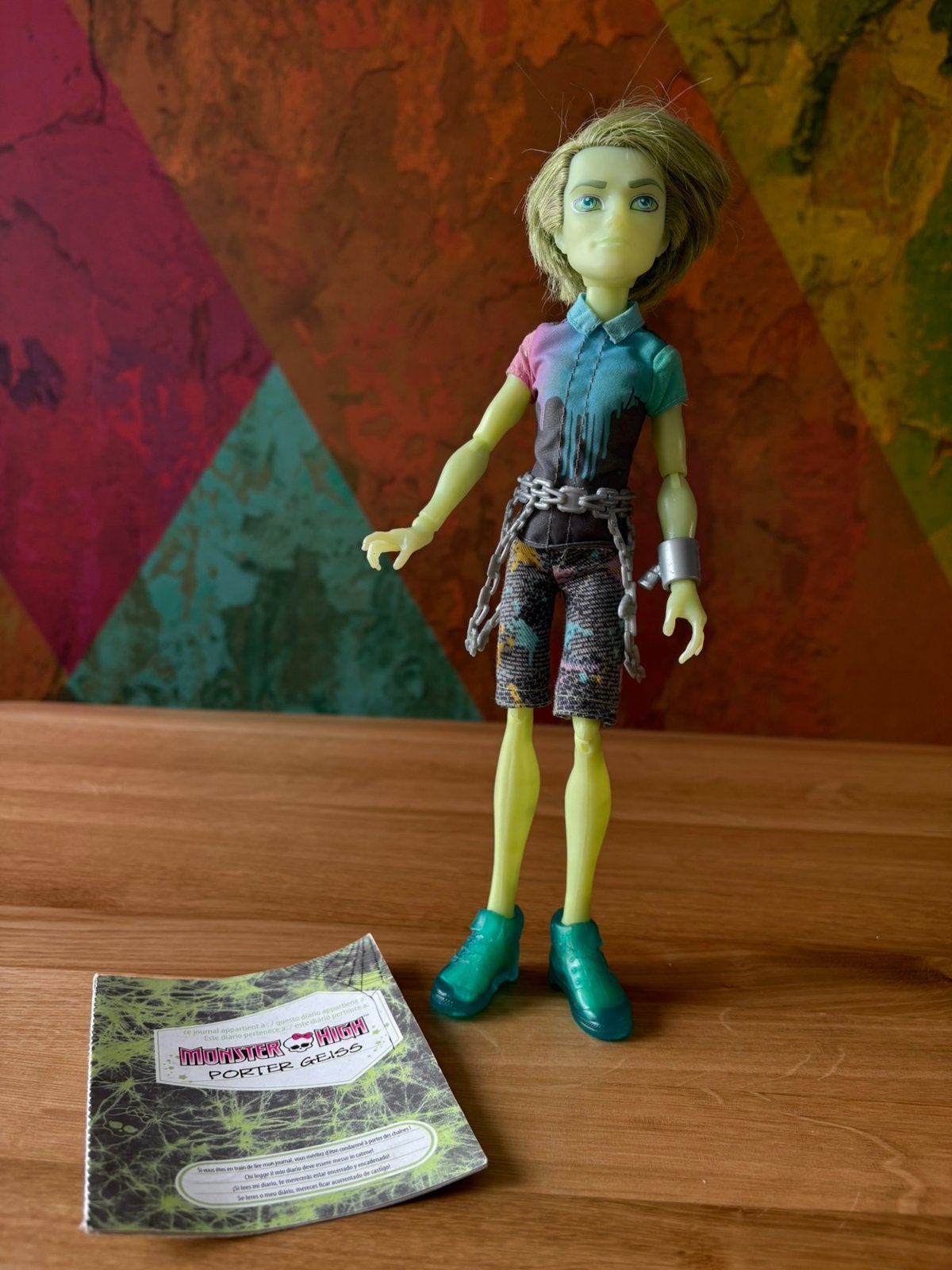 Monster High Porter Geiss Haunted Student Spirits G1, Ophalen of Verzenden, Zo goed als nieuw, Poppenhuis