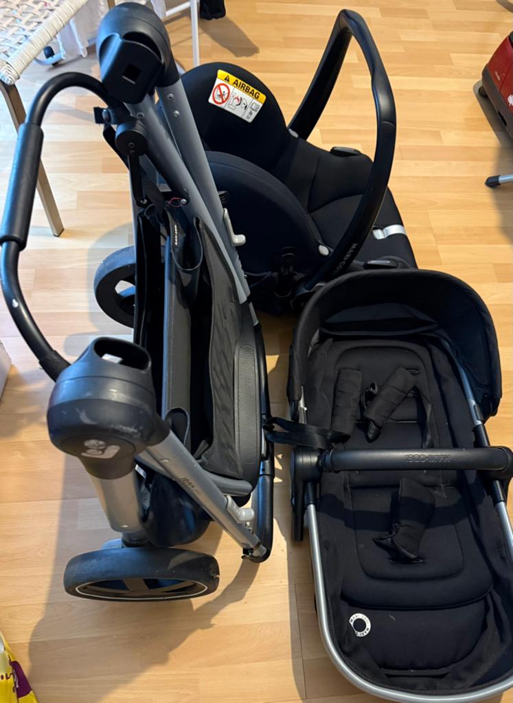 Maxi-Cosi Adorra Luxe Combiwagen met autostoeltje, Kinderen en Baby's, Kinderwagens en Combinaties, Ophalen, Zo goed als nieuw