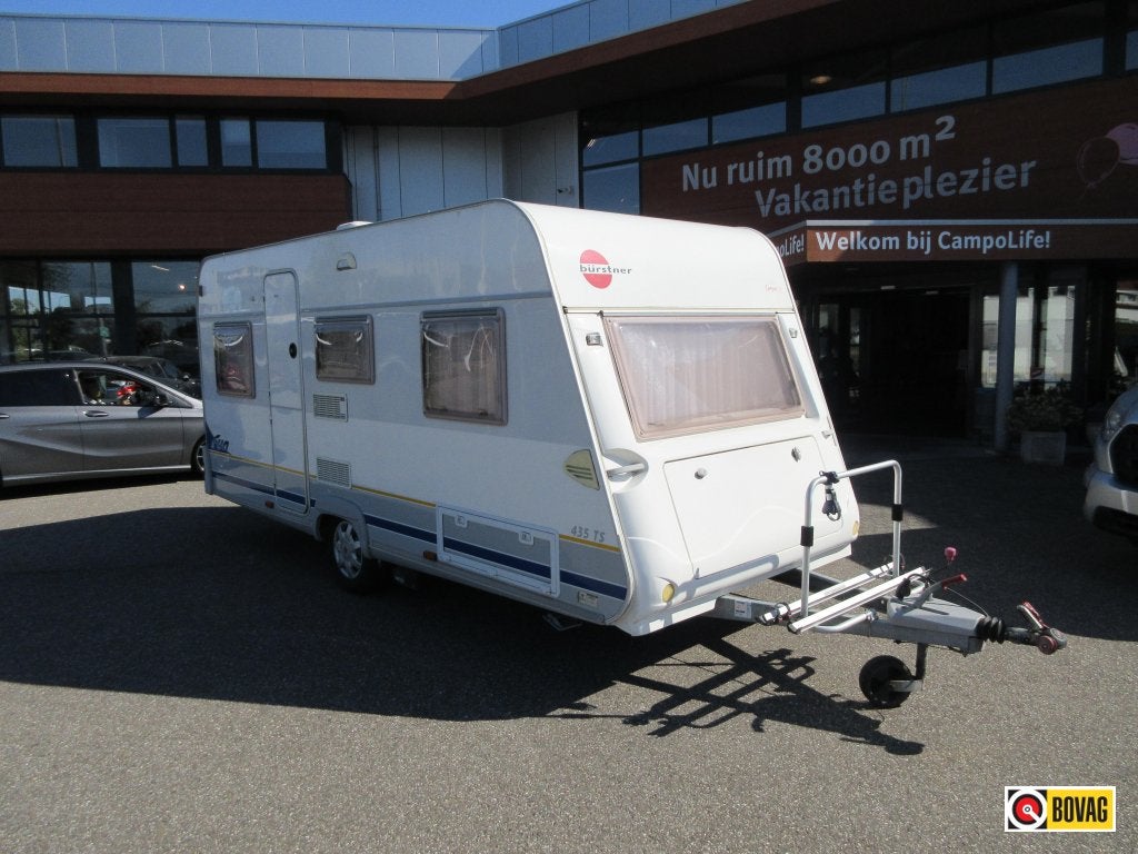 Bürstner Fun 435 TS MET VOORTENT + LUIFEL, Rondzit, Schokbreker, Bürstner, Tot en met 4