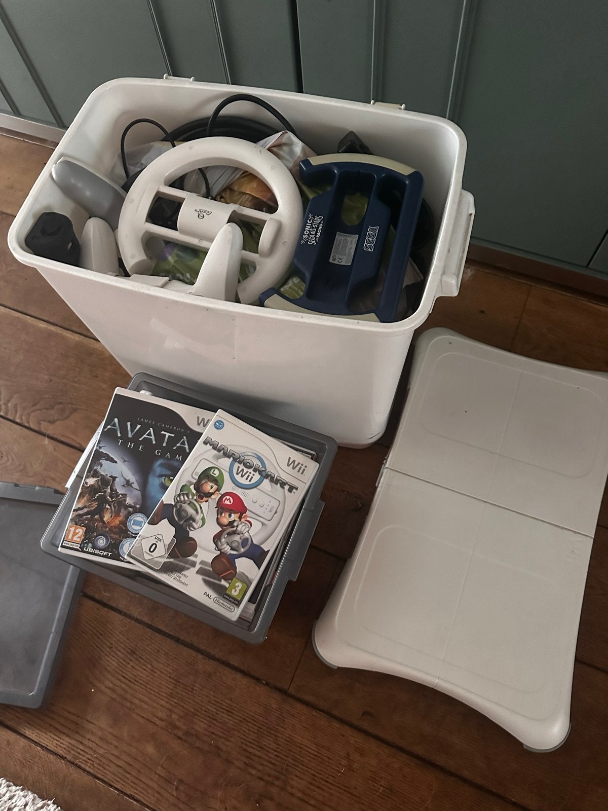 Compleet Nintendo Wii pakket met 12 spellen en accessoires, Spelcomputers en Games, Games | Nintendo Wii, Ophalen, Gebruikt, Overige genres