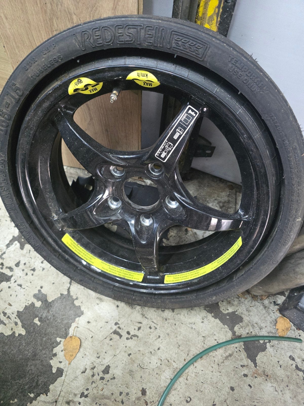 Reservewiel Mercedes SLK/CLK - Vredestein 105/70 R17, Ophalen of Verzenden, Gebruikt