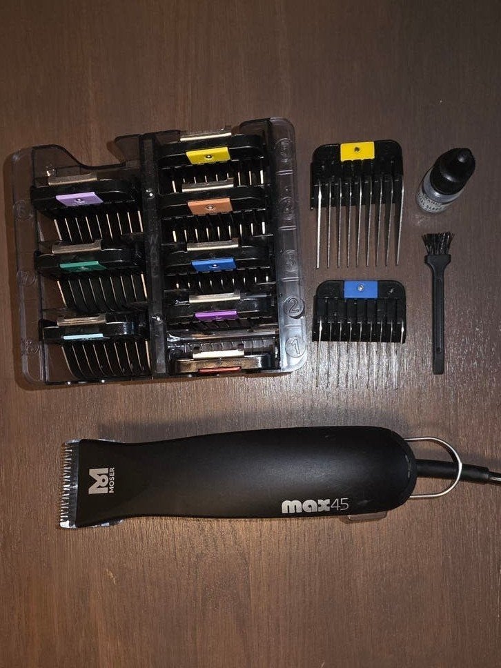 Moser Max45 hondentondeuse, Dieren en Toebehoren, Ophalen of Verzenden, Gebruikt