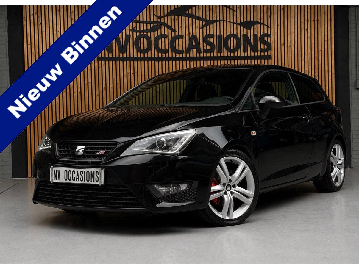 SEAT Ibiza SC 1.4 TSI Cupra 180PK/AUTOMAAT/XENON/PDC/CRUISE/, Auto's, Seat, Euro 5, Gebruikt, Zwart, 4 cilinders