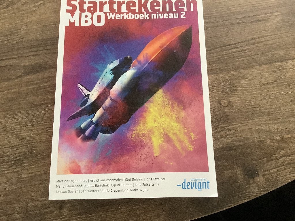 MBO Startrekenen werkboek niveau 2, Boeken, Overige vakken, Diverse auteurs, Ophalen of Verzenden, Zo goed als nieuw