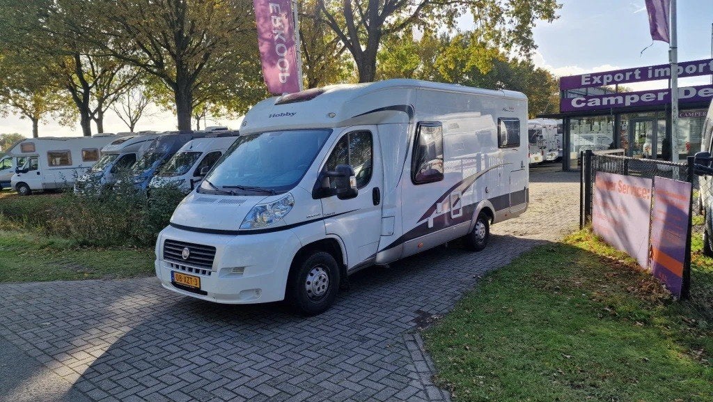 Getaxeerde Hobby lage enkele bedden profiteer nu inruilprijs, Caravans en Kamperen, Campers, Buscamper of Camperbus, Hobby, Bedrijf