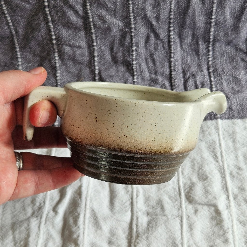 Vintage Gerzit juskom juskan, Keramiek, Overige typen, Ophalen of Verzenden, Zo goed als nieuw