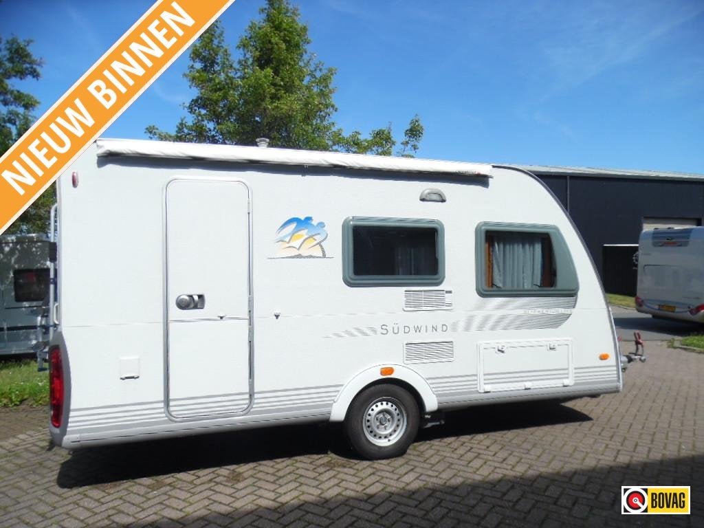 Knaus Sudwind 420 QD Zeer Mooie & Nette Knaus, Bedrijf, Treinzit, 750 - 1000 kg, Kachel