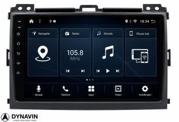 Apple carplay Radio Navigatie Toyota Prado 2014 android 16, Nieuw, Dynavin, Verkoop@inbouwnavigatie.com, Oberonweg 262