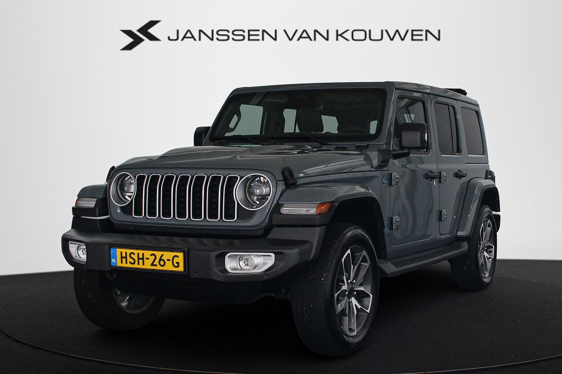 Jeep Wrangler Unlimited 4xe 380 Sahara / Schuifdak / Facelif