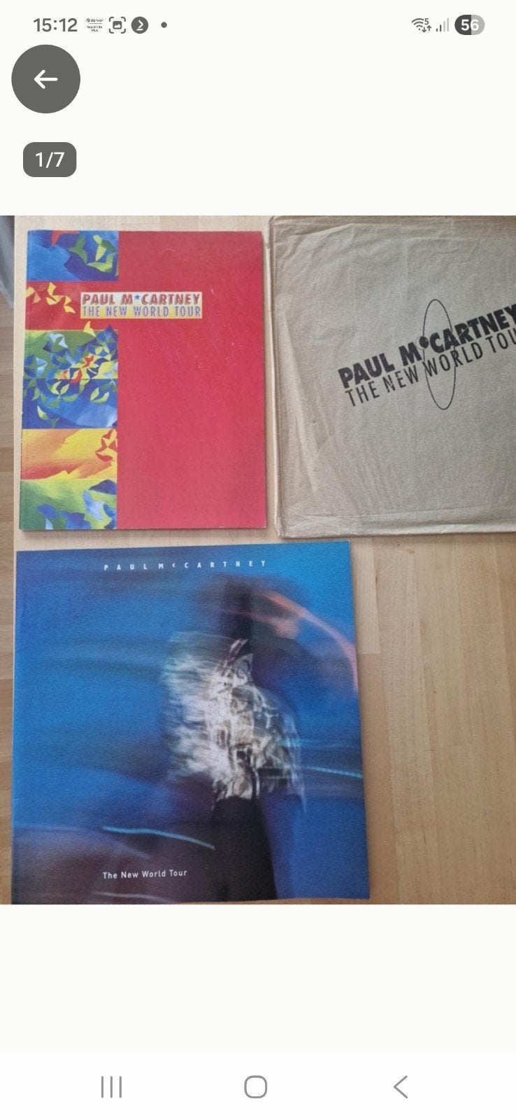 Paul McCartney - The New World Tour Programma Boek 1993, Ophalen of Verzenden, Zo goed als nieuw, Boek, Tijdschrift of Artikel