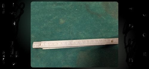duimstok vintage aluminium, Ophalen of Verzenden, 'T Olde Gre-j, Info@toldegrej.nl, Endepoelstraat 20f Didam