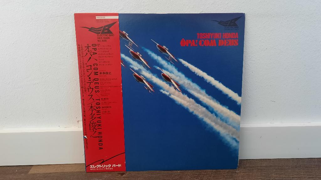 Toshiyuki Honda – Opa Com Deus LP, Japan Jazz, Fusion, 1960 tot 1980, Gebruikt, Ophalen of Verzenden, 12 inch