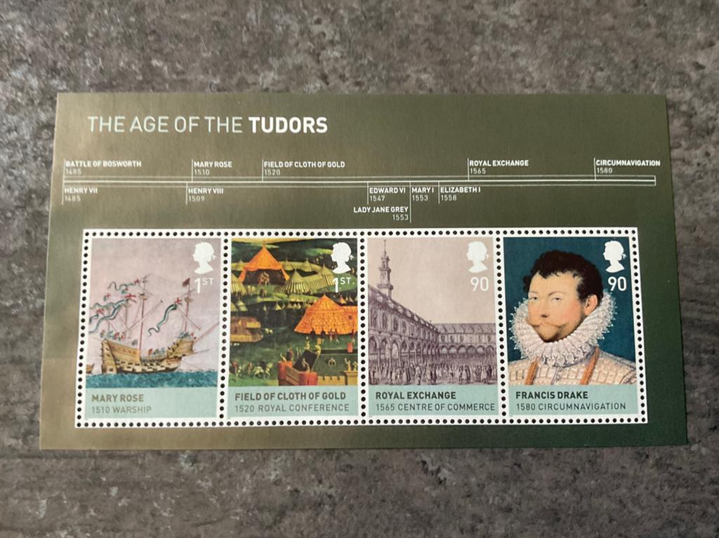 (23845) UK, BLOK 50, House of Tudor, Ophalen of Verzenden