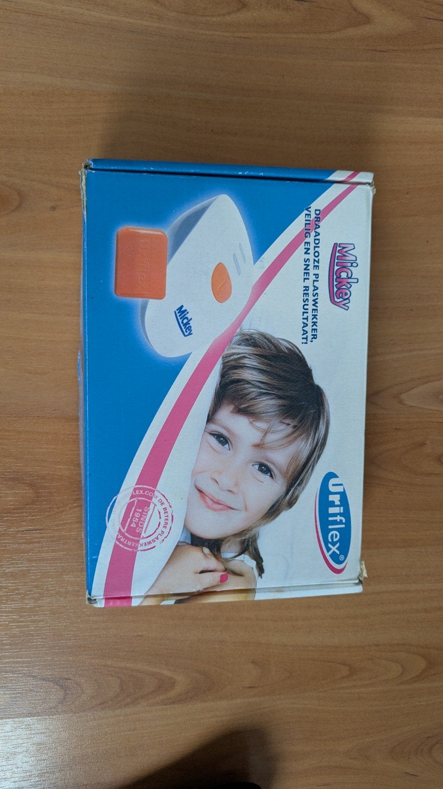 Uriflex Mickey draadloze plaswekker - zo goed als nieuw, Ophalen of Verzenden, Zo goed als nieuw, Uriflex, Jongen of Meisje