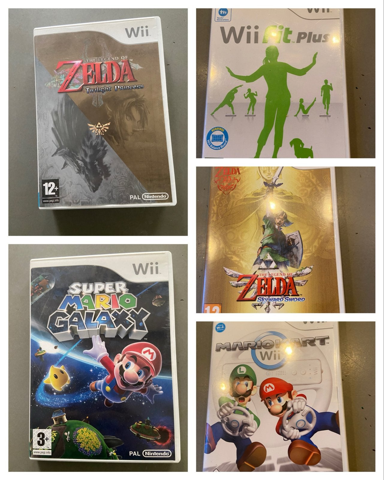 Wii Games bundel, Avontuur en Actie, Gebruikt, Eén computer, Ophalen of Verzenden
