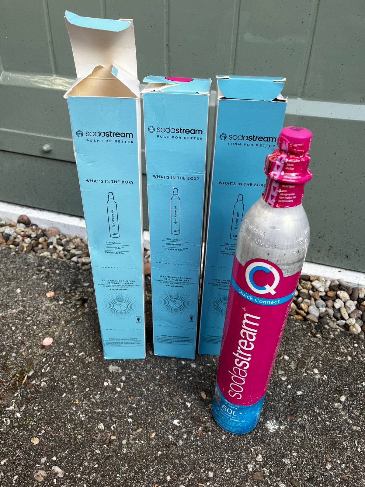 Sodastream Quick Connect cilinders koolzuur te koop, Ophalen of Verzenden, Nieuw