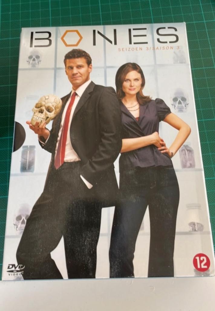 Bones Seizoen 1, 2 en 3, Vanaf 12 jaar, Ophalen of Verzenden, Gebruikt, Boxset