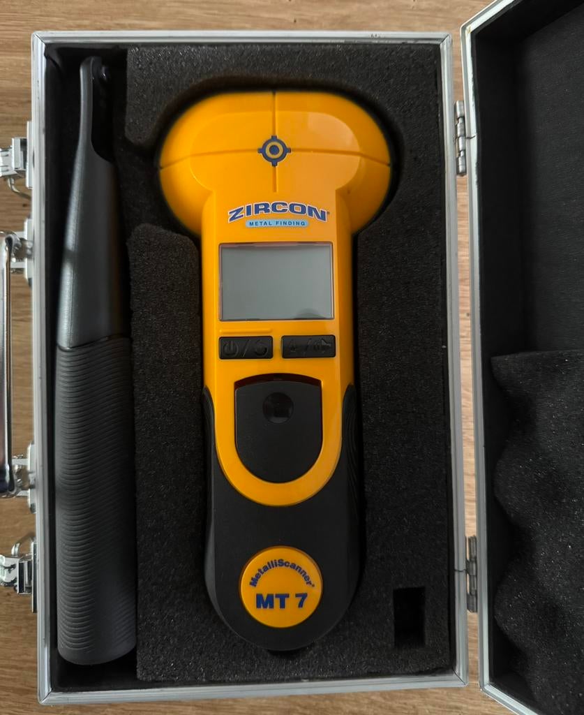 Zircon MT7 Metaaldetector / Leidingzoeker – Professioneel, Doe-het-zelf en Verbouw, Meetapparatuur, Ophalen of Verzenden, Nieuw