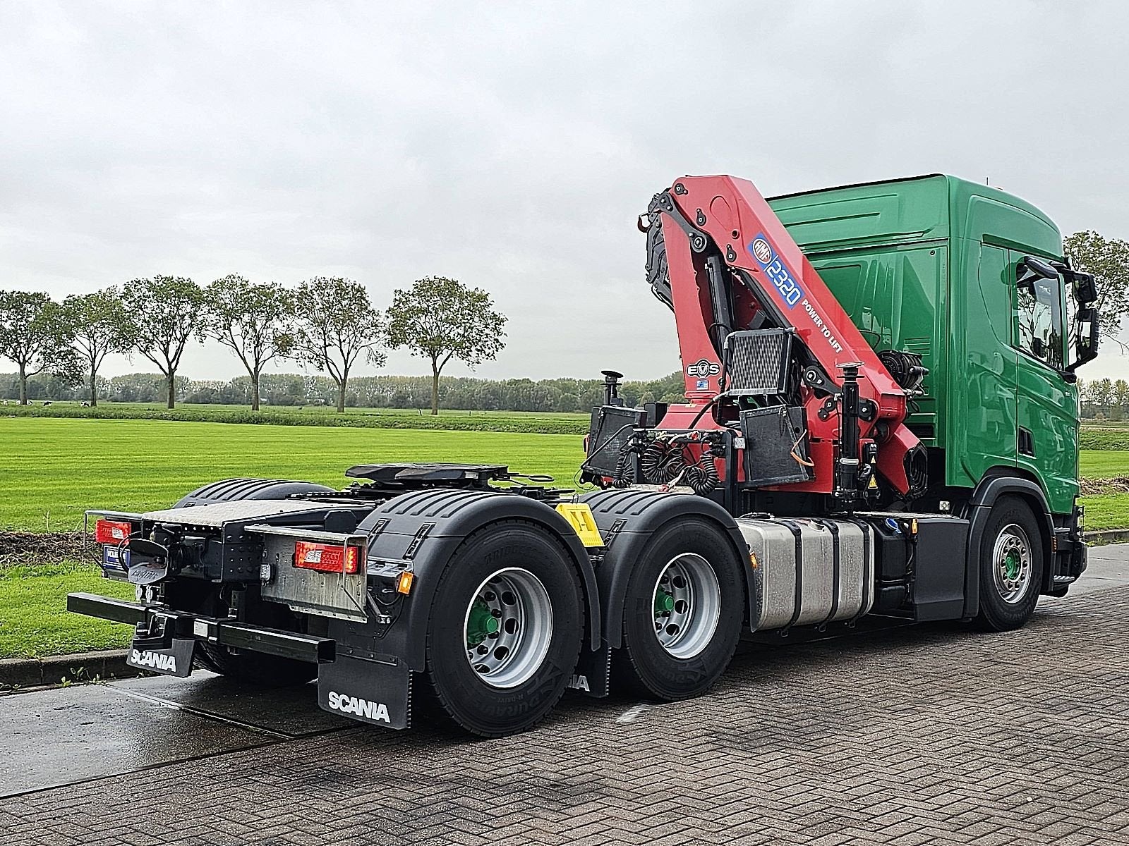 SCANIA R450 6x4 hmf 2320 k6, Auto's, Automaat, Euro 6, Scania, Bedrijf