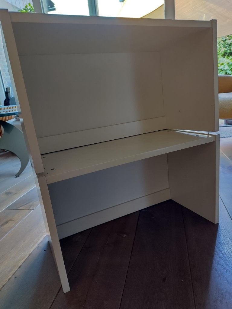 opzetstuk boekenkast Billy 60 cm breed wit  2x, Ophalen, Gebruikt, 50 tot 100 cm, Minder dan 100 cm