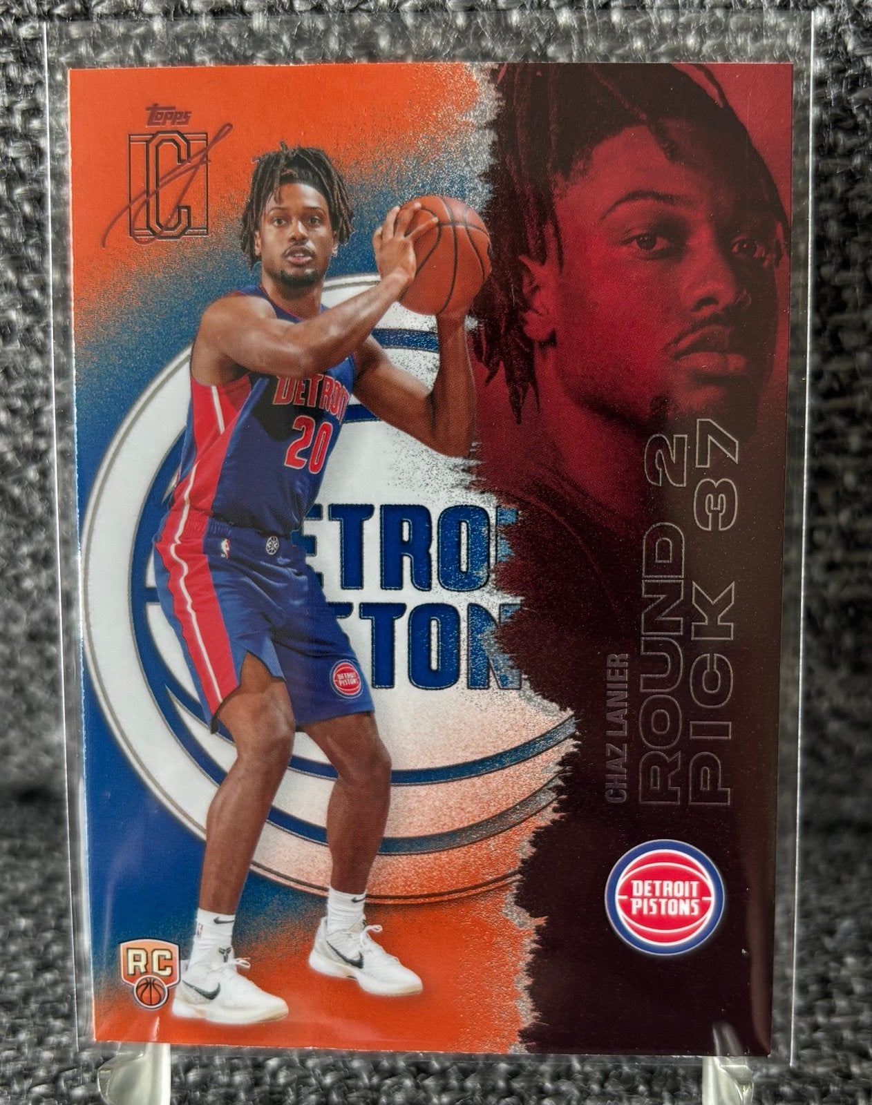 Chaz Lanier RC Detroit Pistons Topps Signature Class card, Ophalen of Verzenden, Nieuw