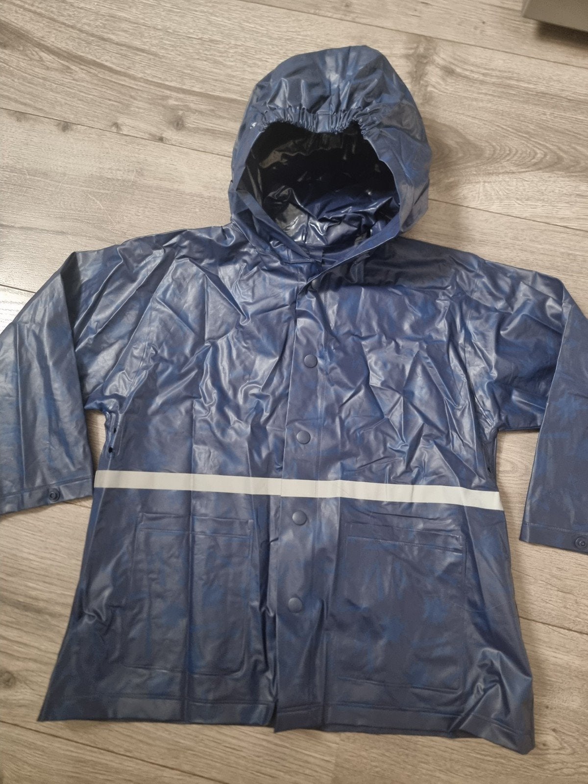 Marineblauw regenjas, maat 92, Nieuw (AZ1), Ophalen of Verzenden, Nieuw, Regenjas