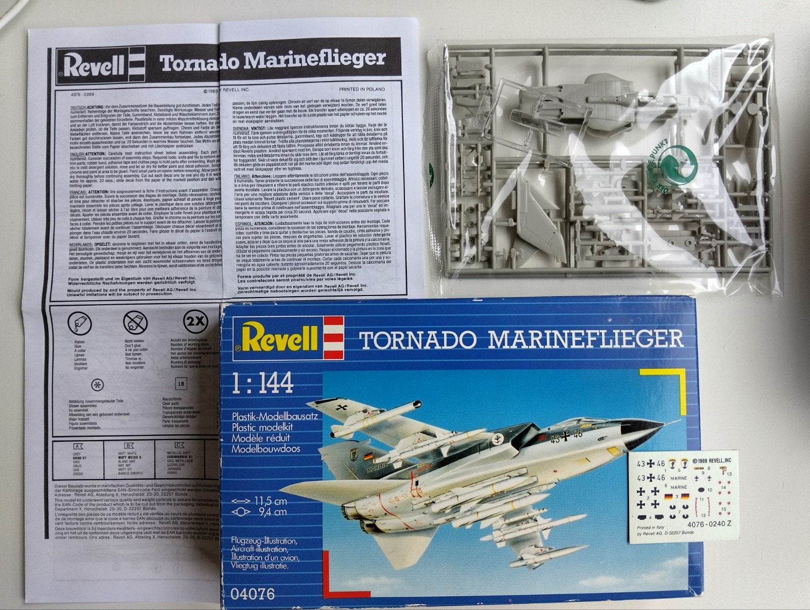 Revell Tornado Marineflieger (1:144), Ophalen of Verzenden, Nieuw, 1:72 tot 1:144, Revell