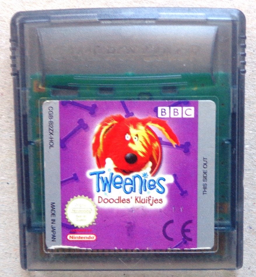 Tweenies Doodles'Kluifjes voor de Gameboy Color en Advance, 1 speler, Ophalen of Verzenden, Gebruikt, Vanaf 3 jaar